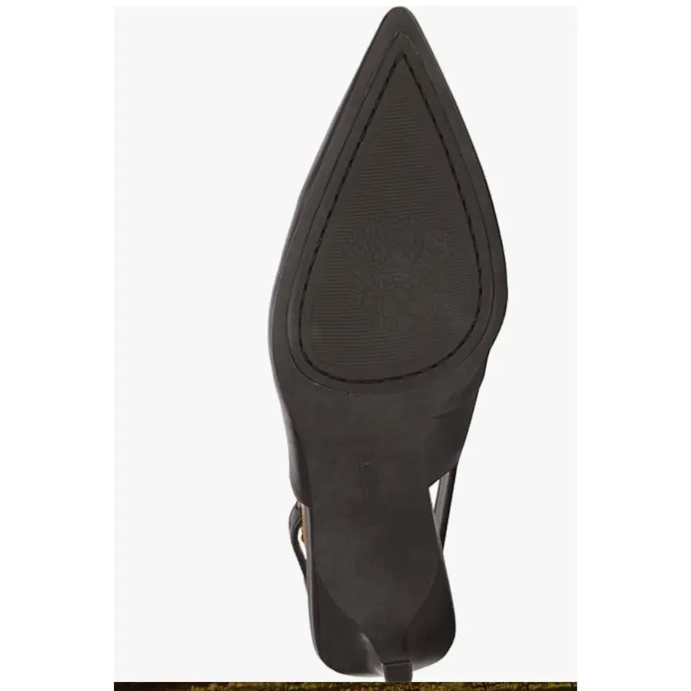 NEW Vince Camuto Brendie Sling Back Heels Black Size 11M Glamour Shoes Office - Picture 4 of 8